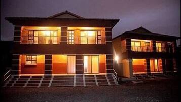 Front of property – evening/night