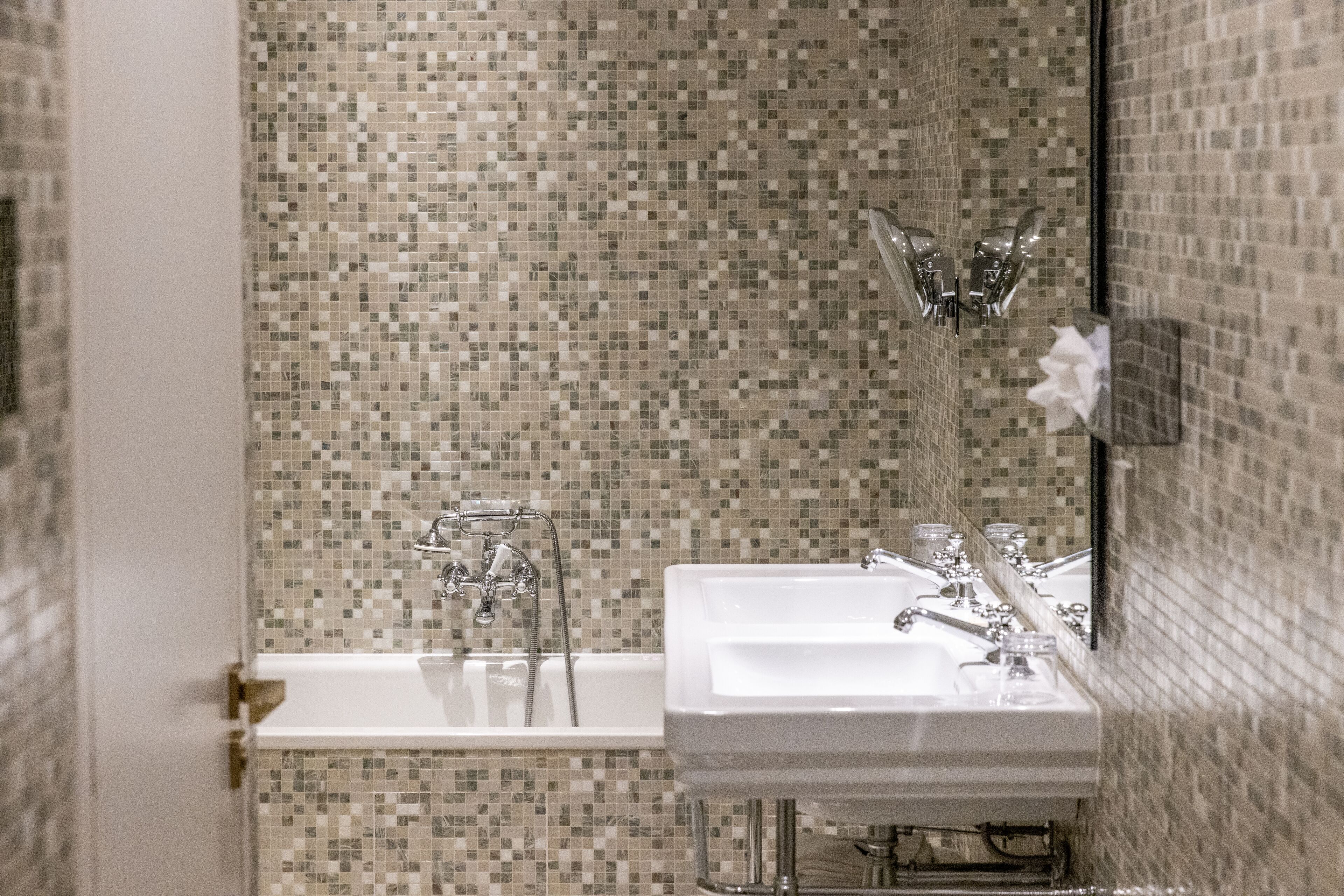 duplex hammam with swimming pool & spa access | bathroom | shower, rainfall showerhead, free toiletries, hair dryer