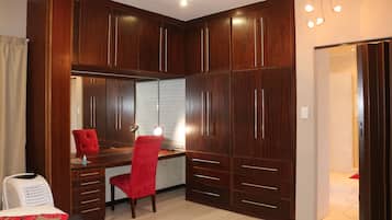Premium bedding, pillow-top beds, free minibar items, in-room safe