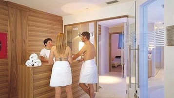 Sauna, bañera de hidromasaje, baño turco, baño turco/hammam