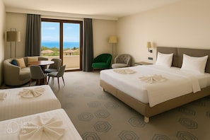 Deluxe Quadruple Room, Sea View