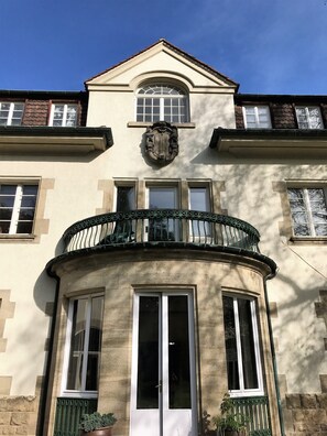 Entrada de la propiedad