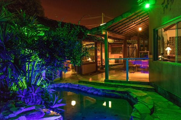 Blick von der Unterkunft