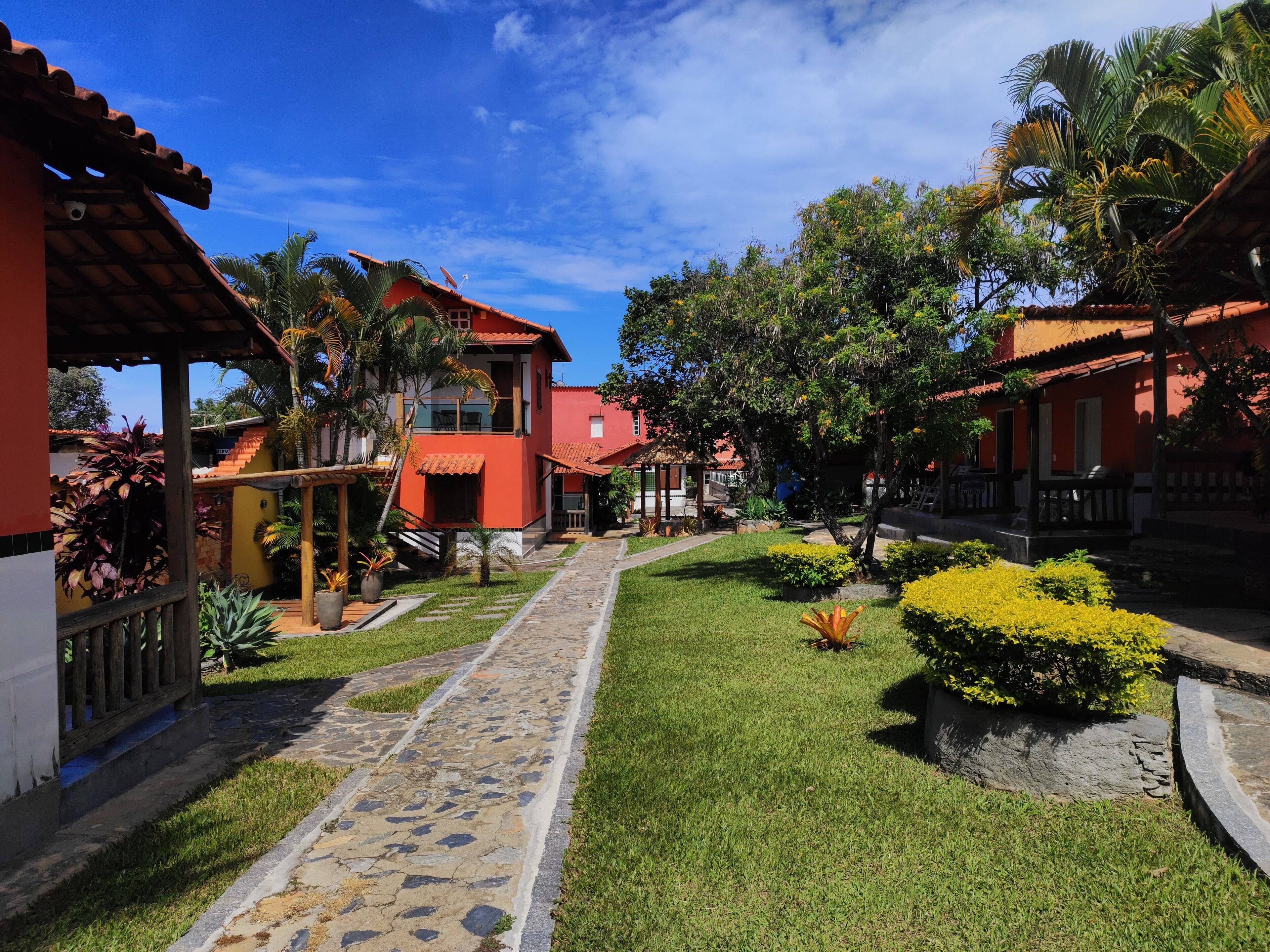 Voorkant van accommodatie