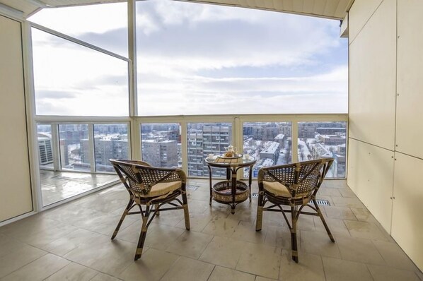 Panoramic Double Room, Terrace (Plus) | Balcony - Business-hall Panorama (Magnitogorsk)