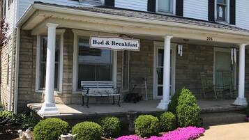 Fassade der Unterkunft