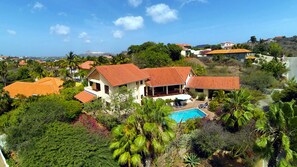 Aerial view - Villa Carpe Diem Curacao (Jan Thiel)