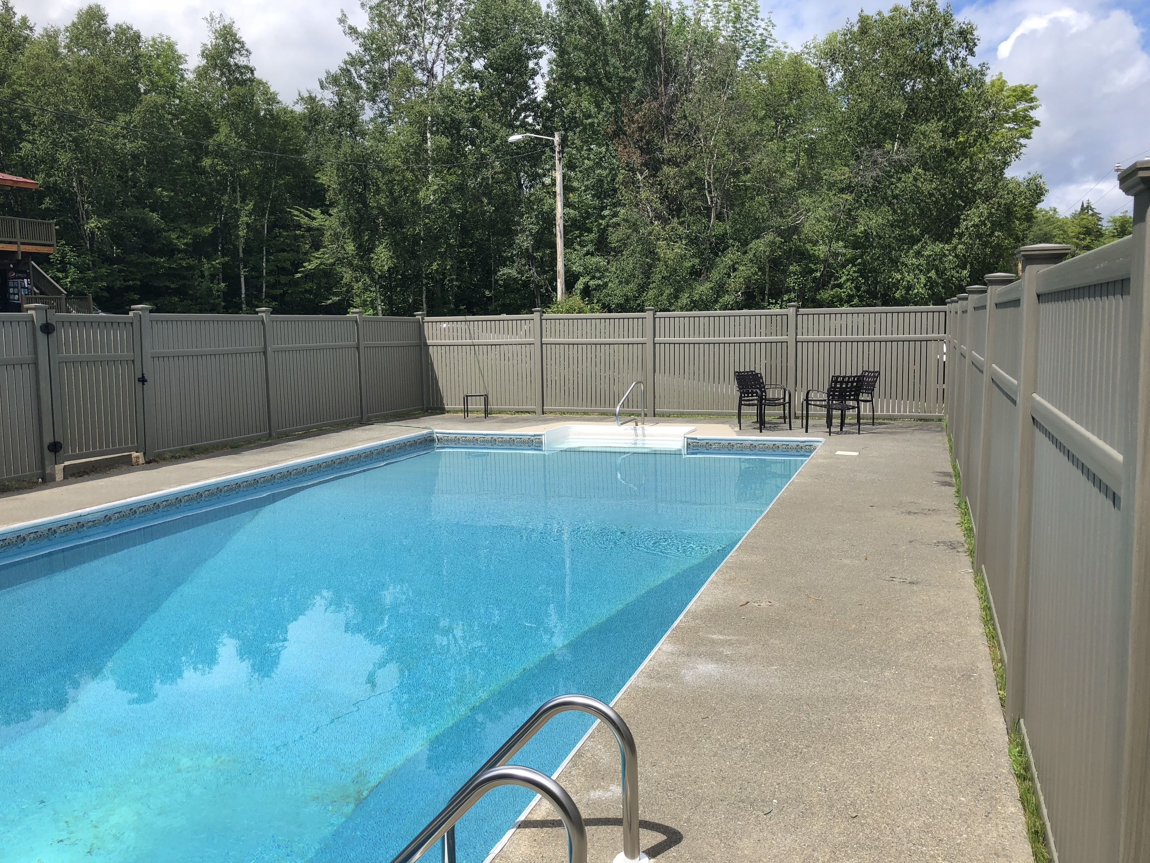 Seasonal outdoor pool