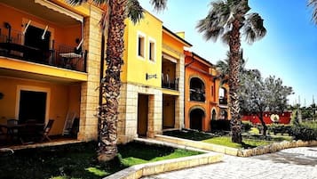 Fassade der Unterkunft