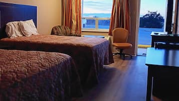 Room, 2 Queen Beds, Non Smoking | Desk, iron/ironing board, free WiFi, bed sheets