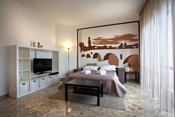 Appartamento, 2 camere da letto | 2 camere, culle/letti per bambini (a pagamento), Wi-Fi gratuito