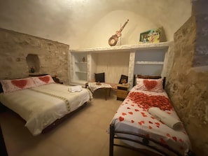 Premium bedding, individually decorated, individually furnished