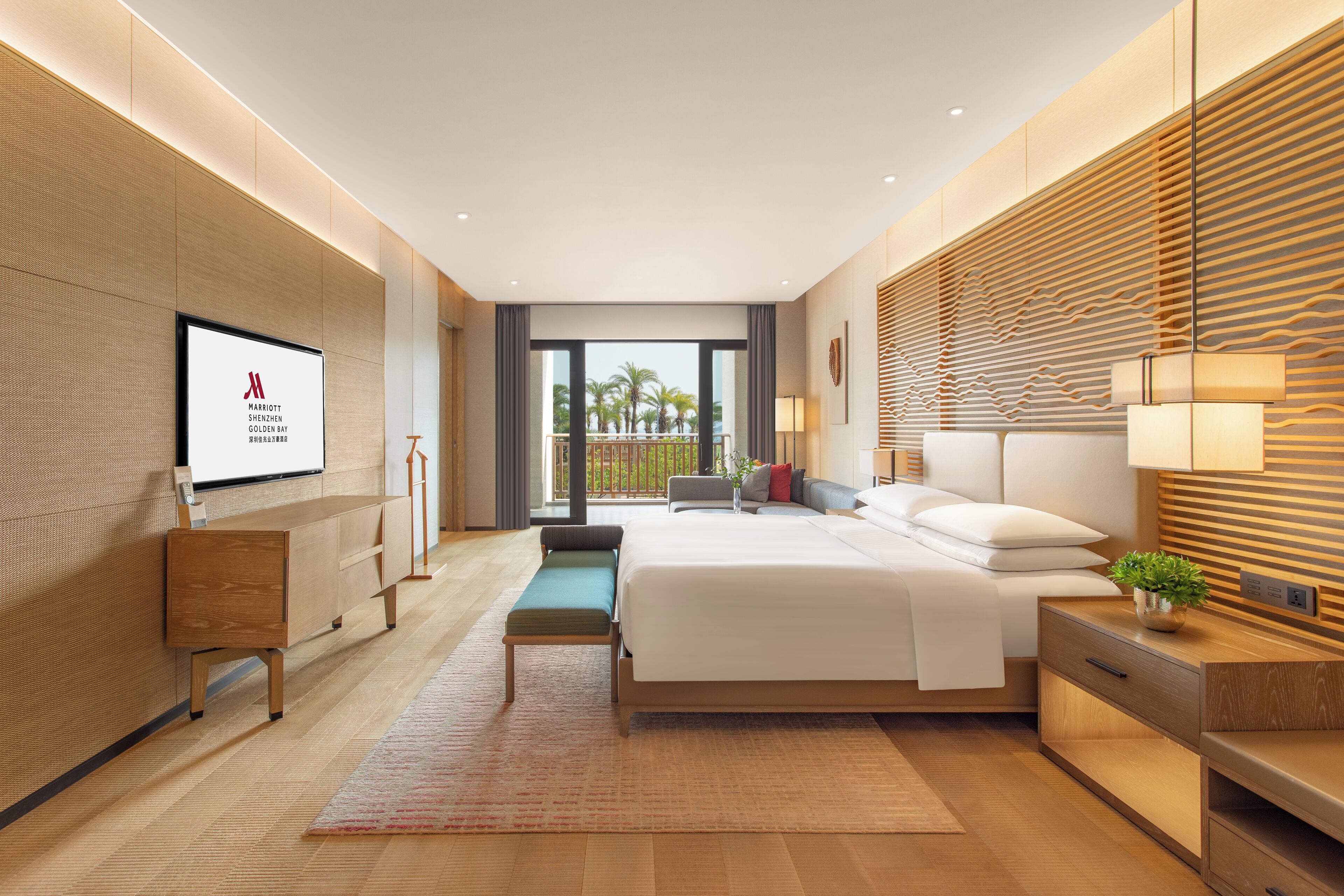 套房, 1 間臥室, 花園景 | 高級寢具、羽絨被、房內夾萬、獨特設計