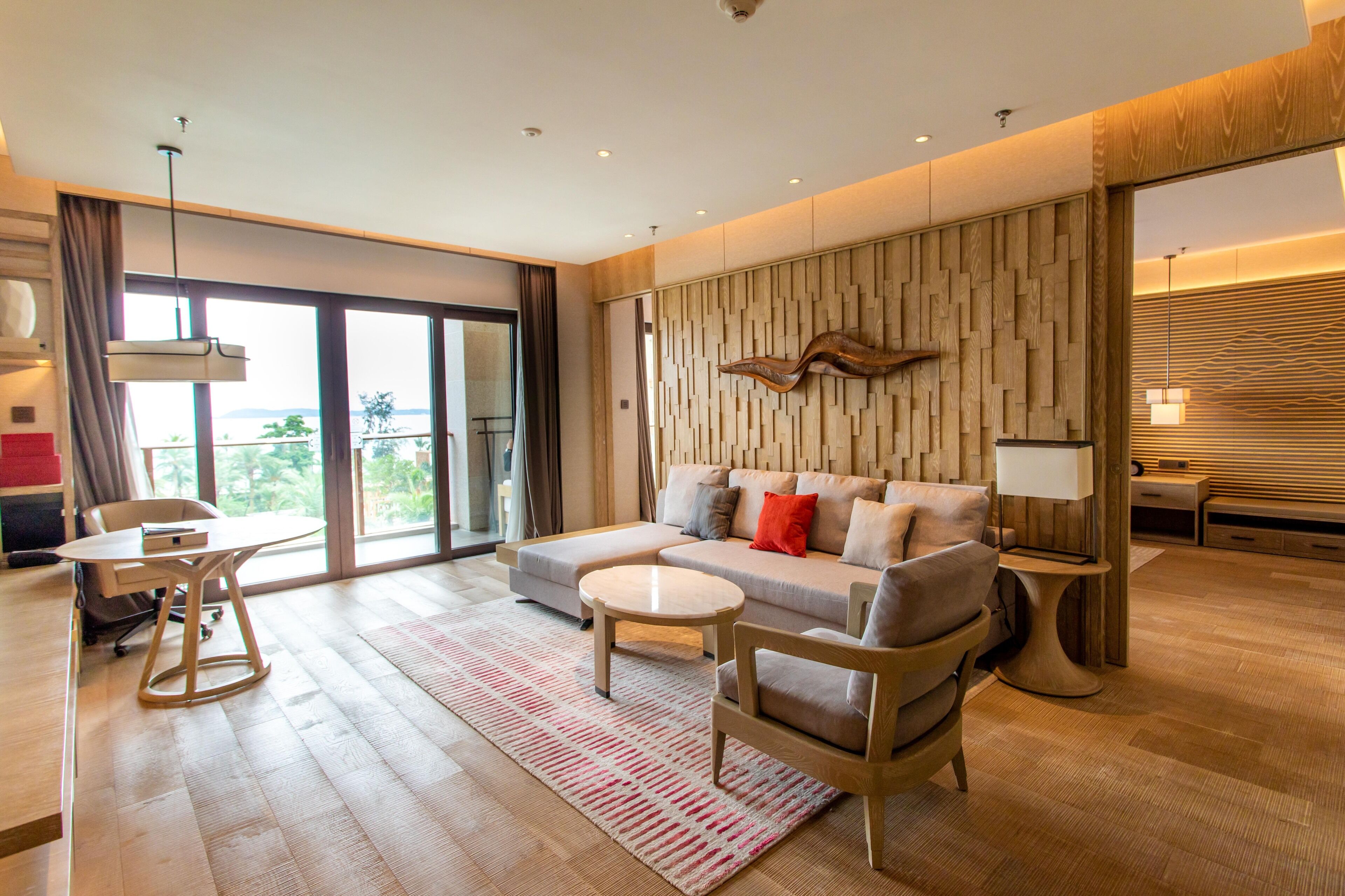 Suite, 1 Bedroom, Sea View | Premium bedding, down duvets, in-room safe, individually decorated