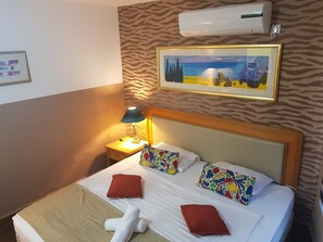 Basic Studio Suite, 1 King Bed, Garden View | Premium bedding, individually decorated, individually furnished - City Suites (Eilat)