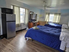 Standard Room, 2 Queen Beds | Free WiFi, bed sheets - Mountaineer Motel (Mount Storm)