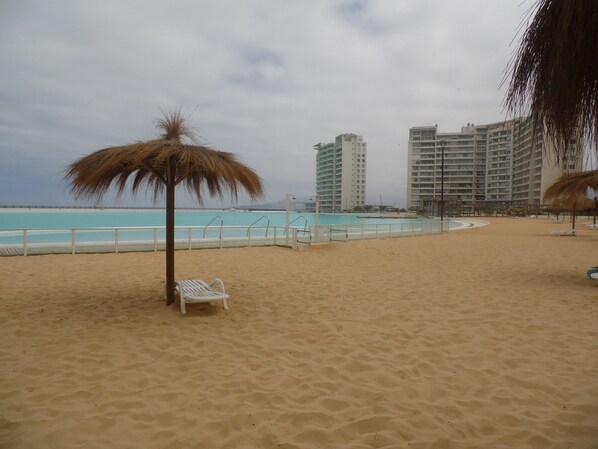 Indoor pool, outdoor pool