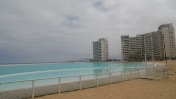 Indoor pool, outdoor pool