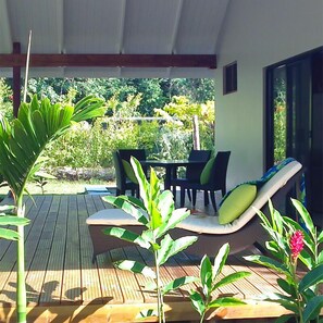 Mahimahi Villa Two | Terrace/patio - Mahimahi Villas (Saraotou)