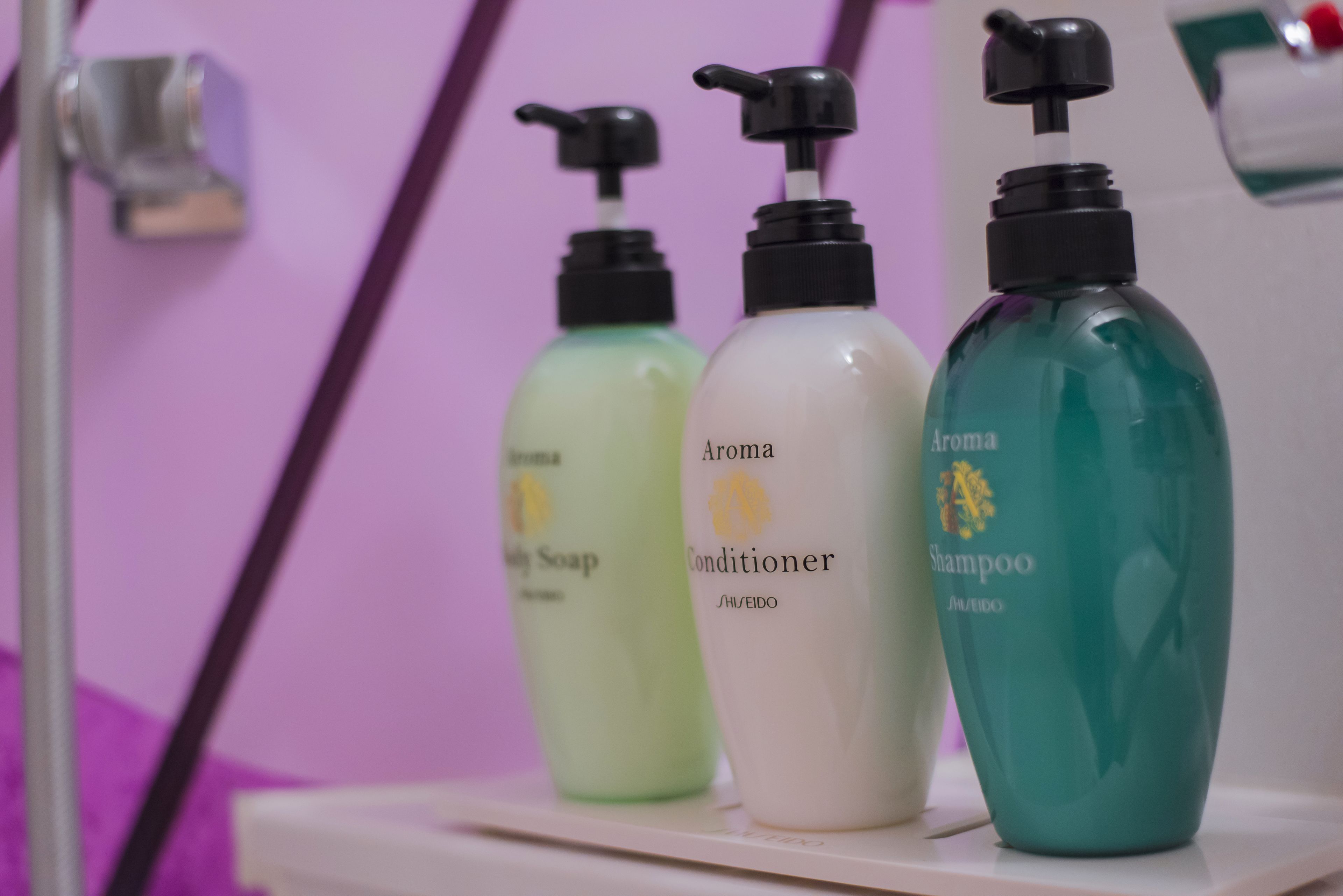 hair dryer, slippers, bidet, towels