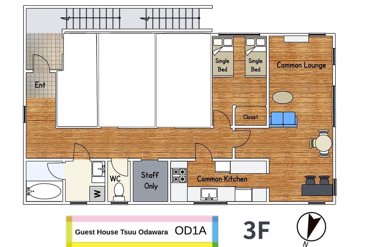 Individually decorated, individually furnished, blackout curtains