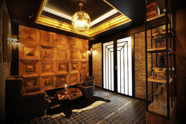 Lobby sitting area