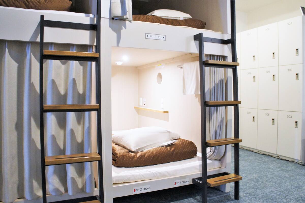 共用宿舍, 男女混合宿舍, 非吸煙房, 共用浴室 (for 1 guest) | 羽絨被、客房內保險箱、熨斗/熨衣板、免費無線上網