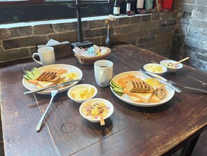 Desayuno continental todos los días (con cargo)