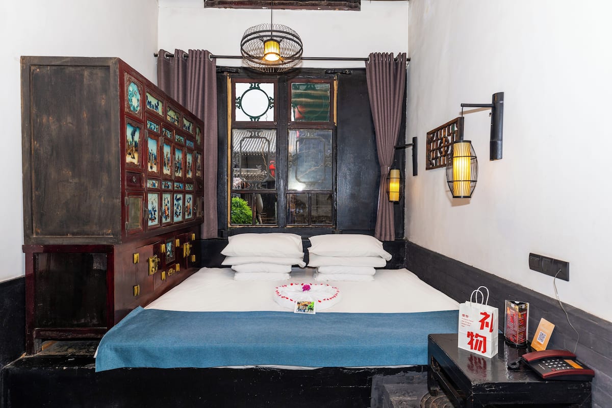 ห้องแฟมิลี่ | โต๊ะทำงาน, Wi-Fi ฟรี, ผ้าปูที่นอน