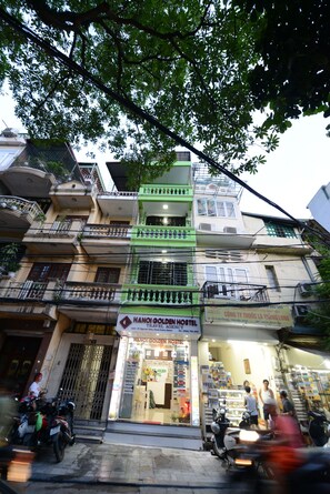 Fassade der Unterkunft