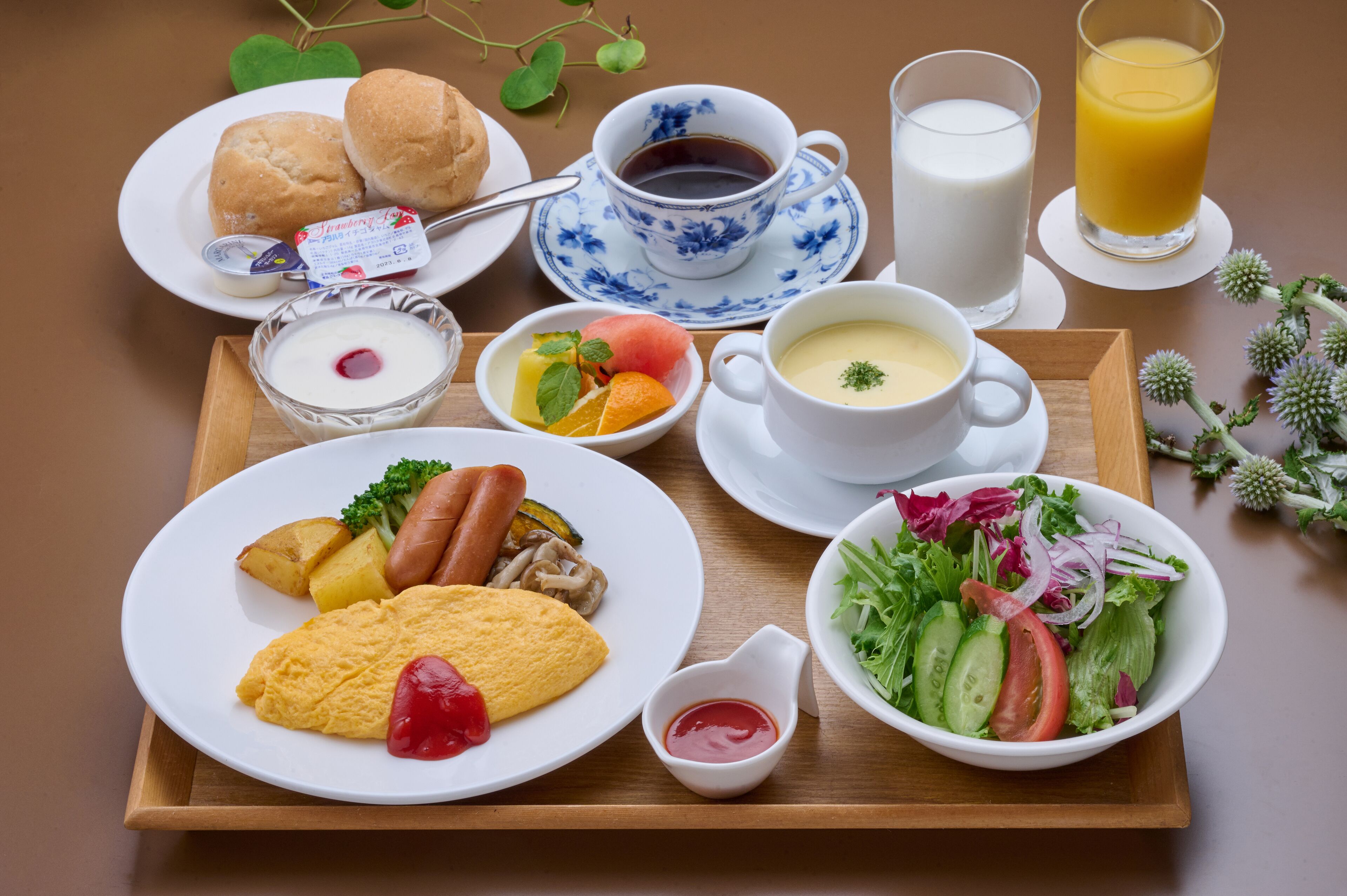 breakfast (jpy 1188.00 per person)