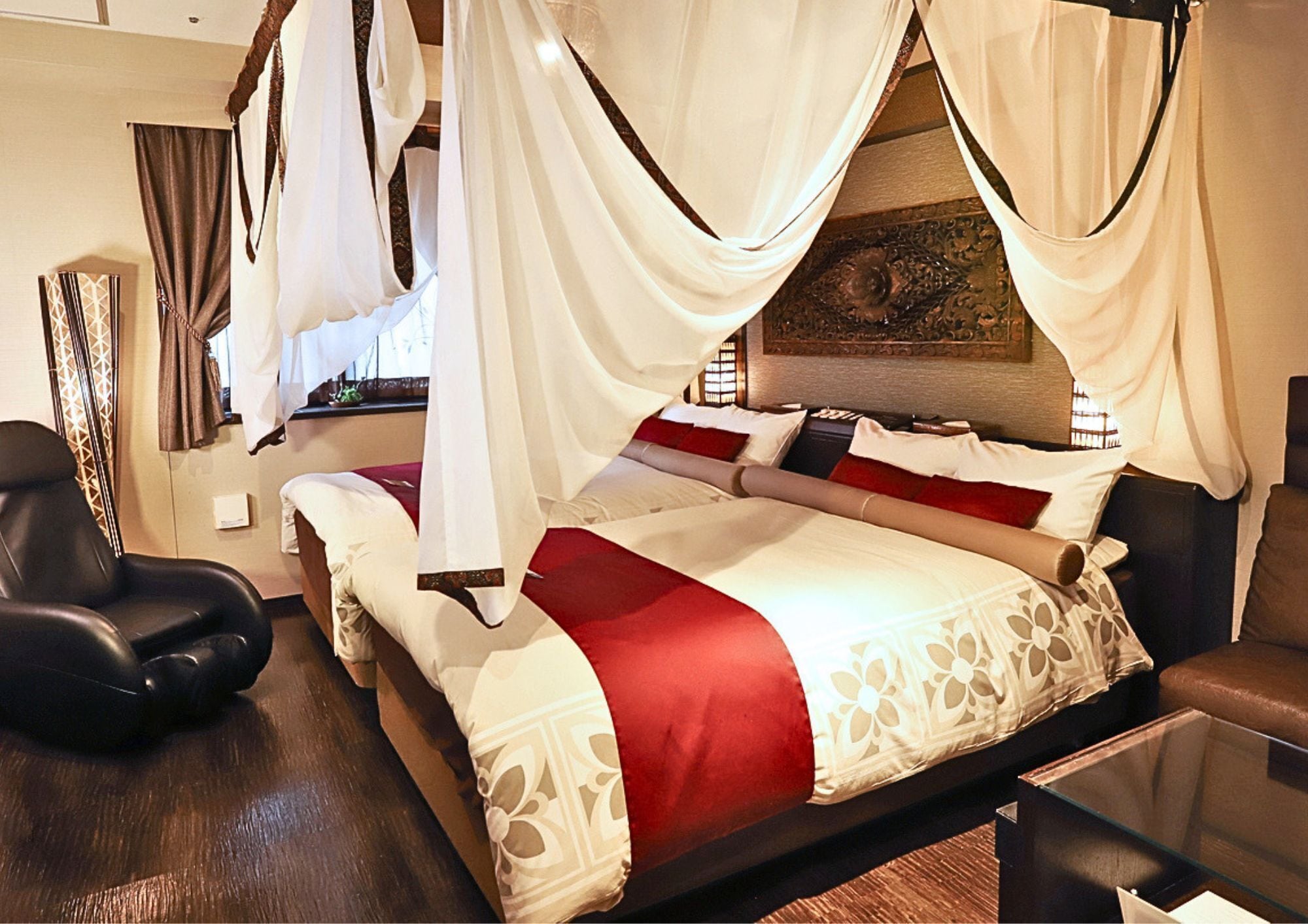 Superior Twin Room, with Free All-you-can-drink Alcohol (Smoking) | Phòng cách âm, truy cập Internet không dây miễn phí, bộ trải giường 