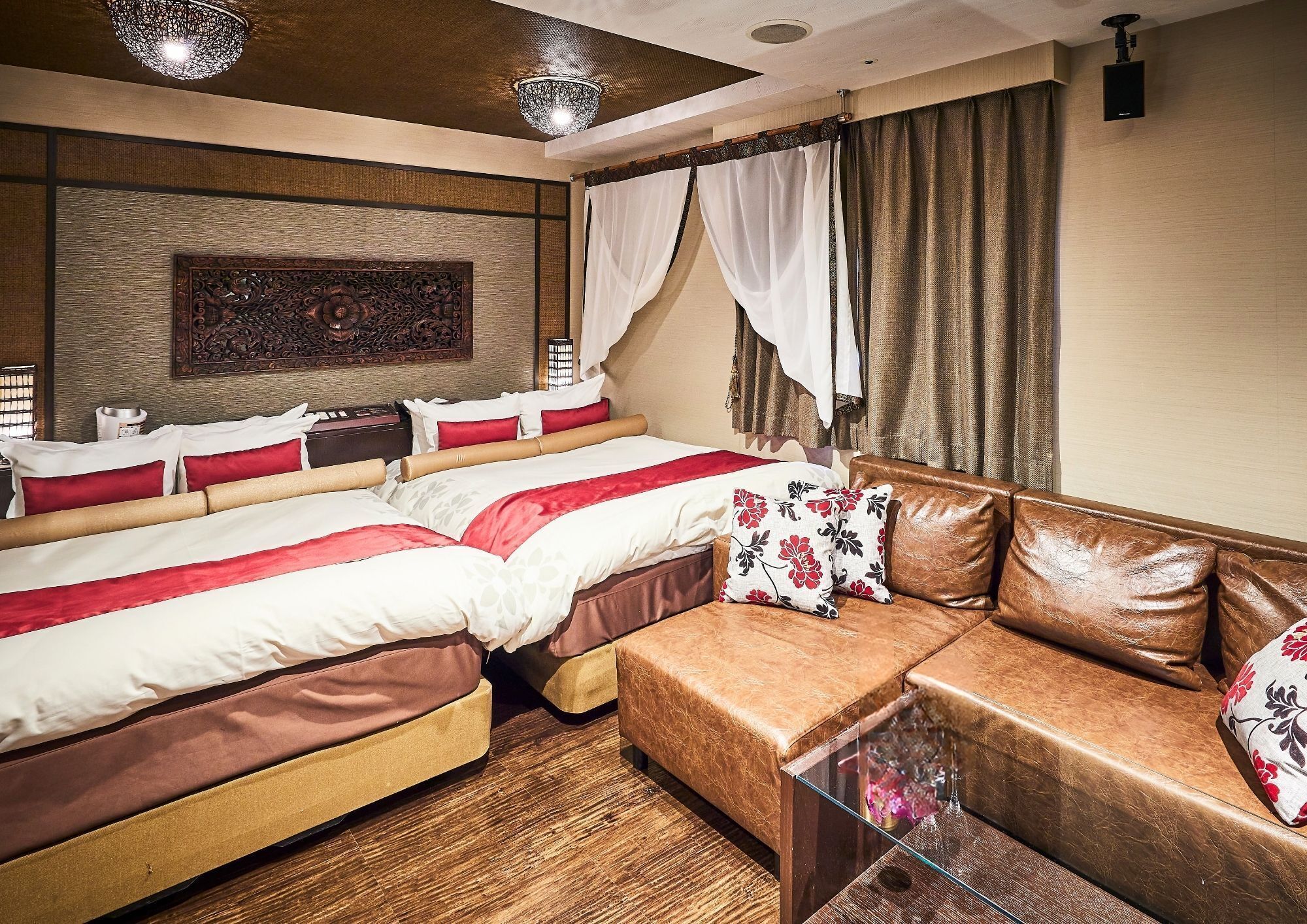 Royal Suite/Twin Bed/39 sqm/with Free All-you-can-drink Alcohol (Smoking) | Phòng cách âm, truy cập Internet không dây miễn phí, bộ trải giường 