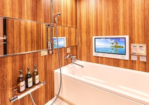 Bồn tắm và buồng tắm vòi sen riêng, bồn tắm thủy lực