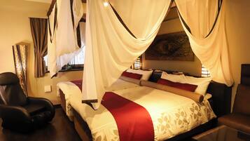 Kedap suara, Wi-Fi gratis, dan seprai linen