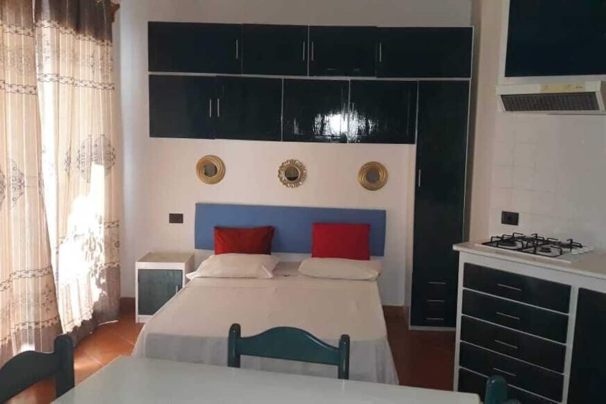 Studio, Ocean View | Private kitchenette | Full-size fridge, stovetop, cookware/dishes/utensils