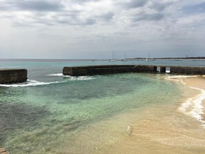 Blick von der Unterkunft