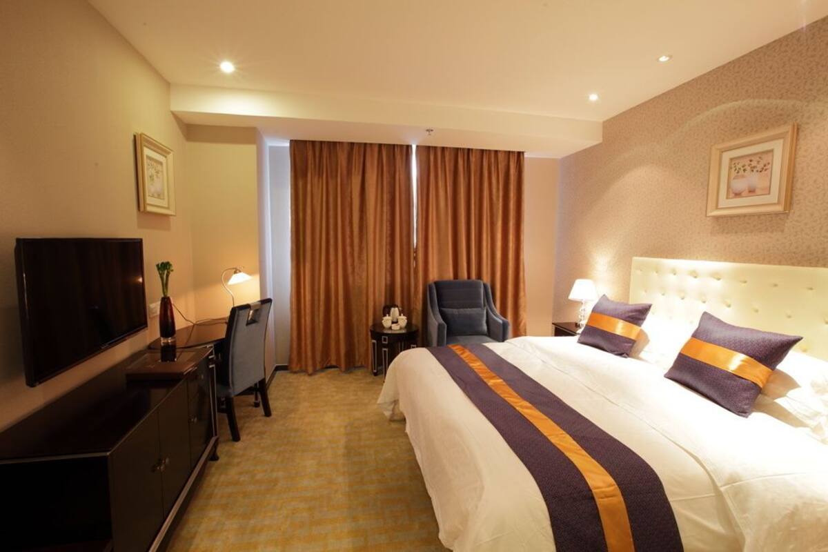 Habitación Deluxe doble | Escritorio y wifi gratis