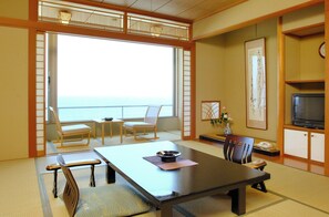 Traditional-Zimmer, Gemeinschaftsbad, Meerblick (Japanese-style)