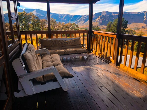 コンフォート キャビン 2 ベッドルーム | バルコニーからの眺望