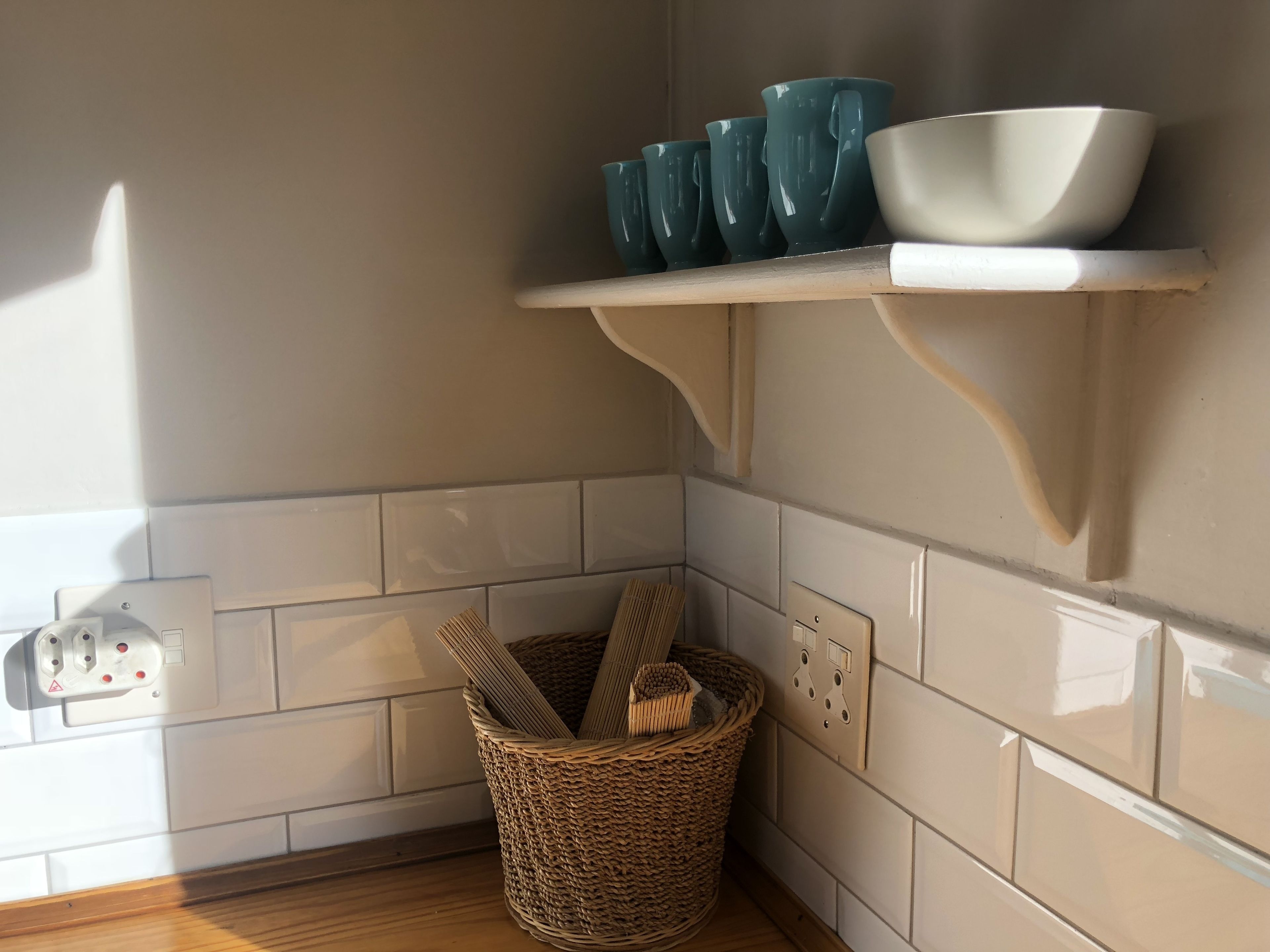 Traditional Cabin | Private kitchenette | Fridge, microwave, oven, stovetop