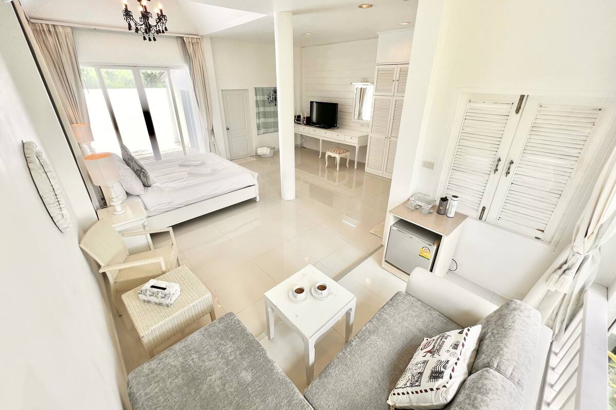 Villa de luna de miel | Insonorización, wifi gratis y ropa de cama