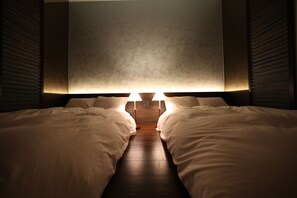 Design Twin Room, Non Smoking | In-room safe, desk, blackout drapes, soundproofing - Kojohama Onsen Hotel (Shiraoi)