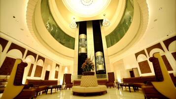 Coin salon dans le hall