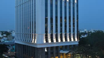 Front of property – evening/night