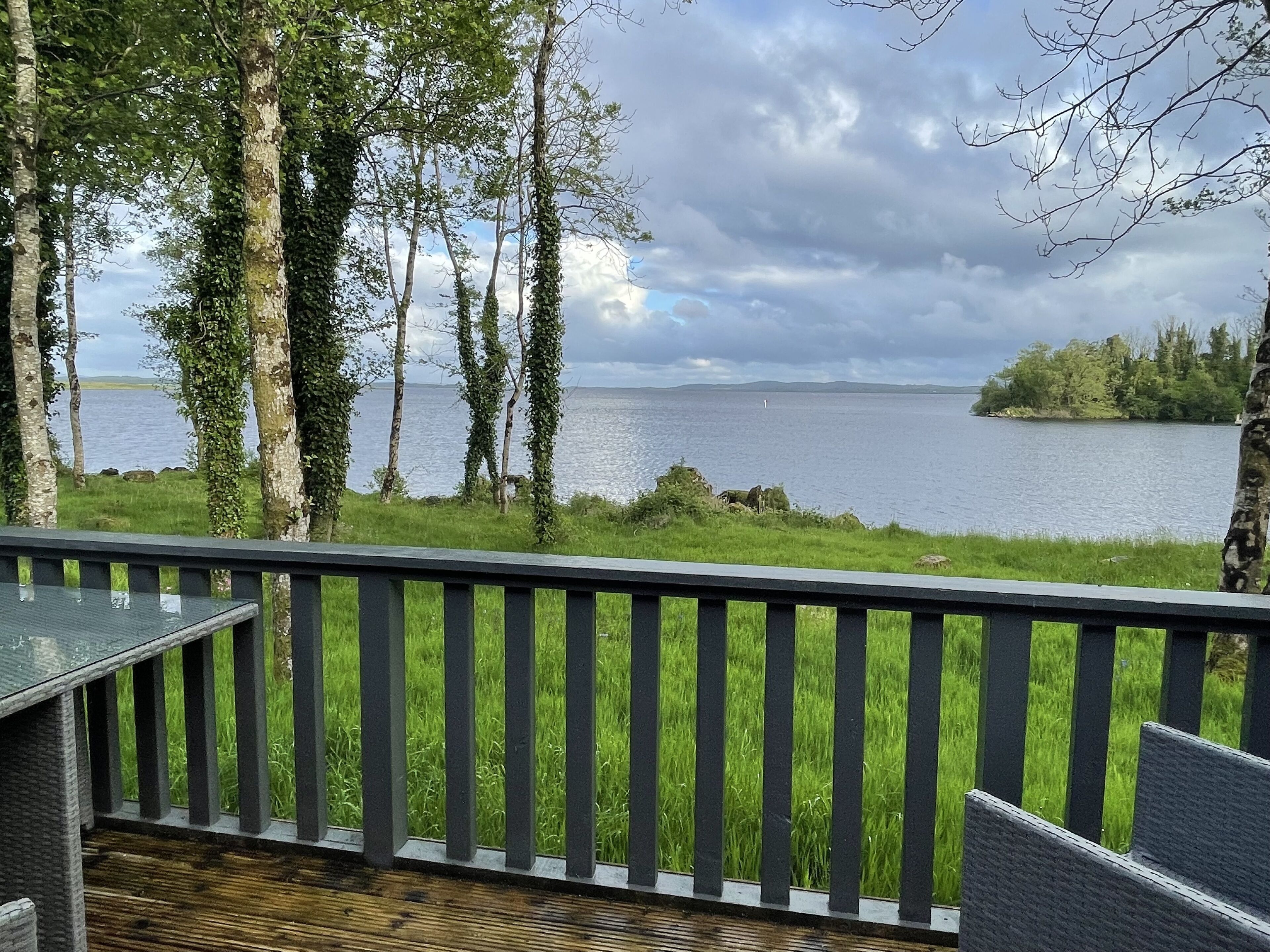 lake view lodge - sleeps 2 guests (self catering) | terrace/patio