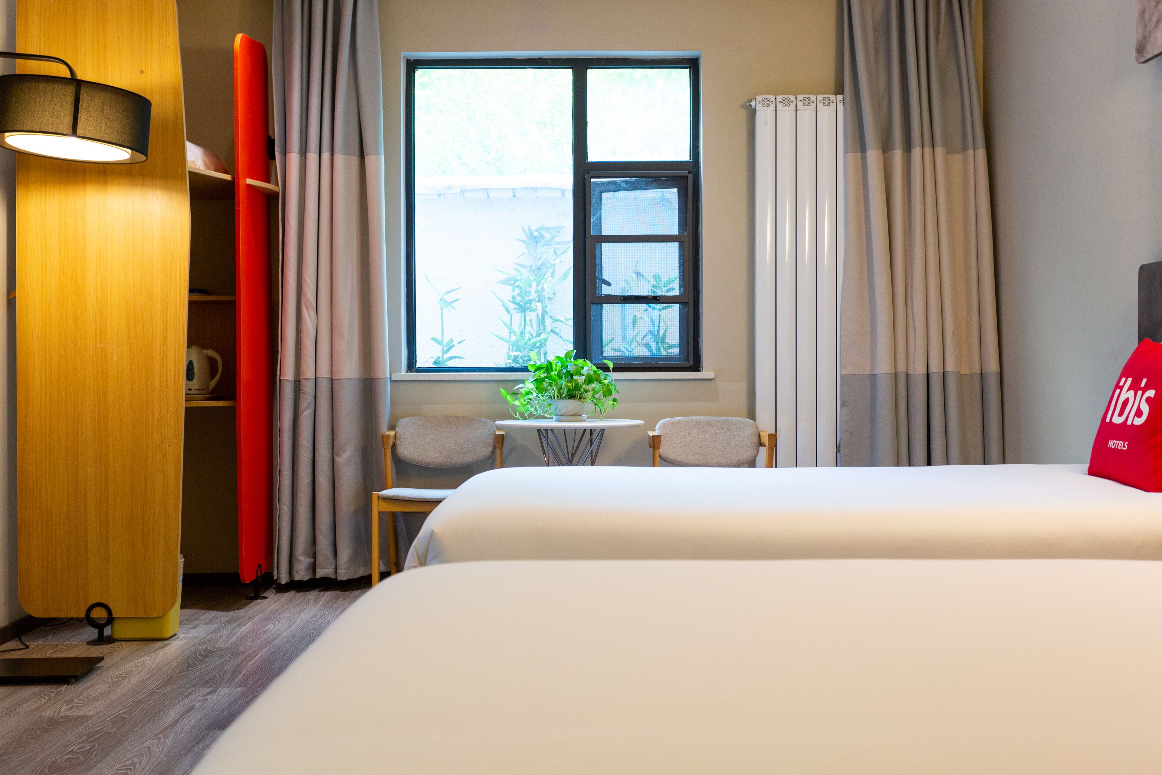 twin room | desk, blackout curtains, iron/ironing board, free wifi