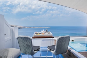 Luxury Villa, 1 Bedroom, Jetted Tub, Hill View | Beach/ocean view