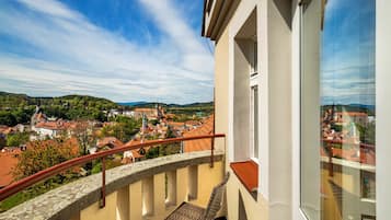 Exclusive-Dreibettzimmer, Balkon | Ausblick vom Zimmer
