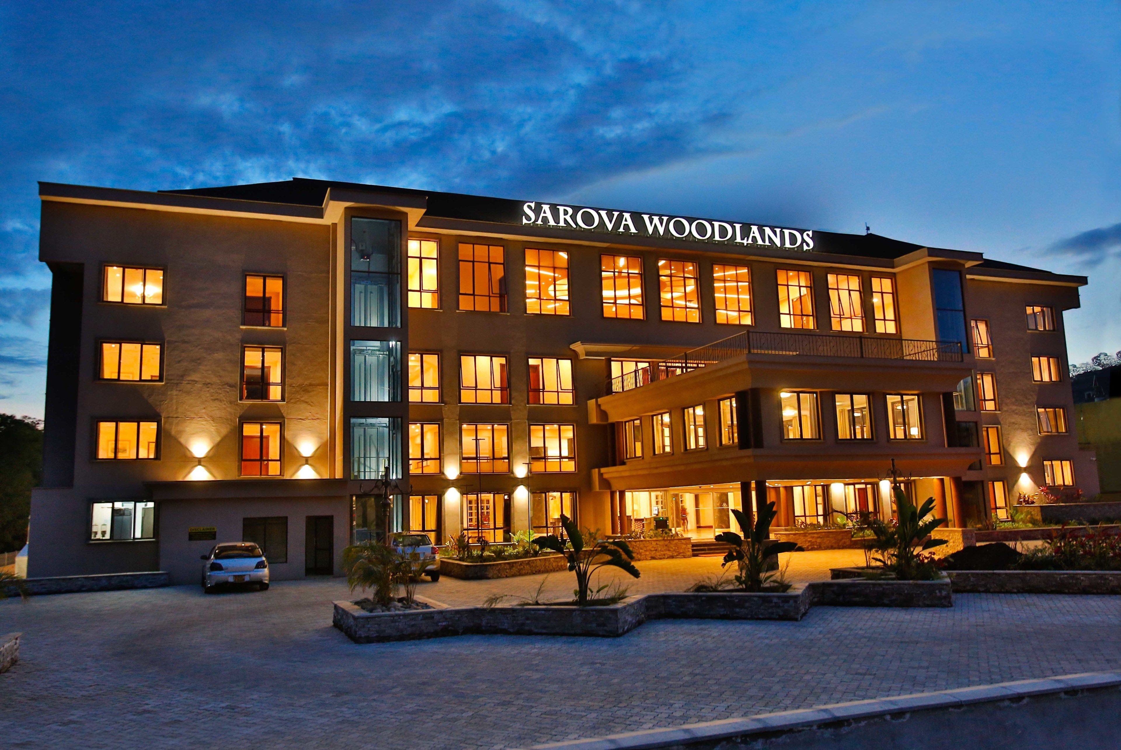 front of property – evening/night